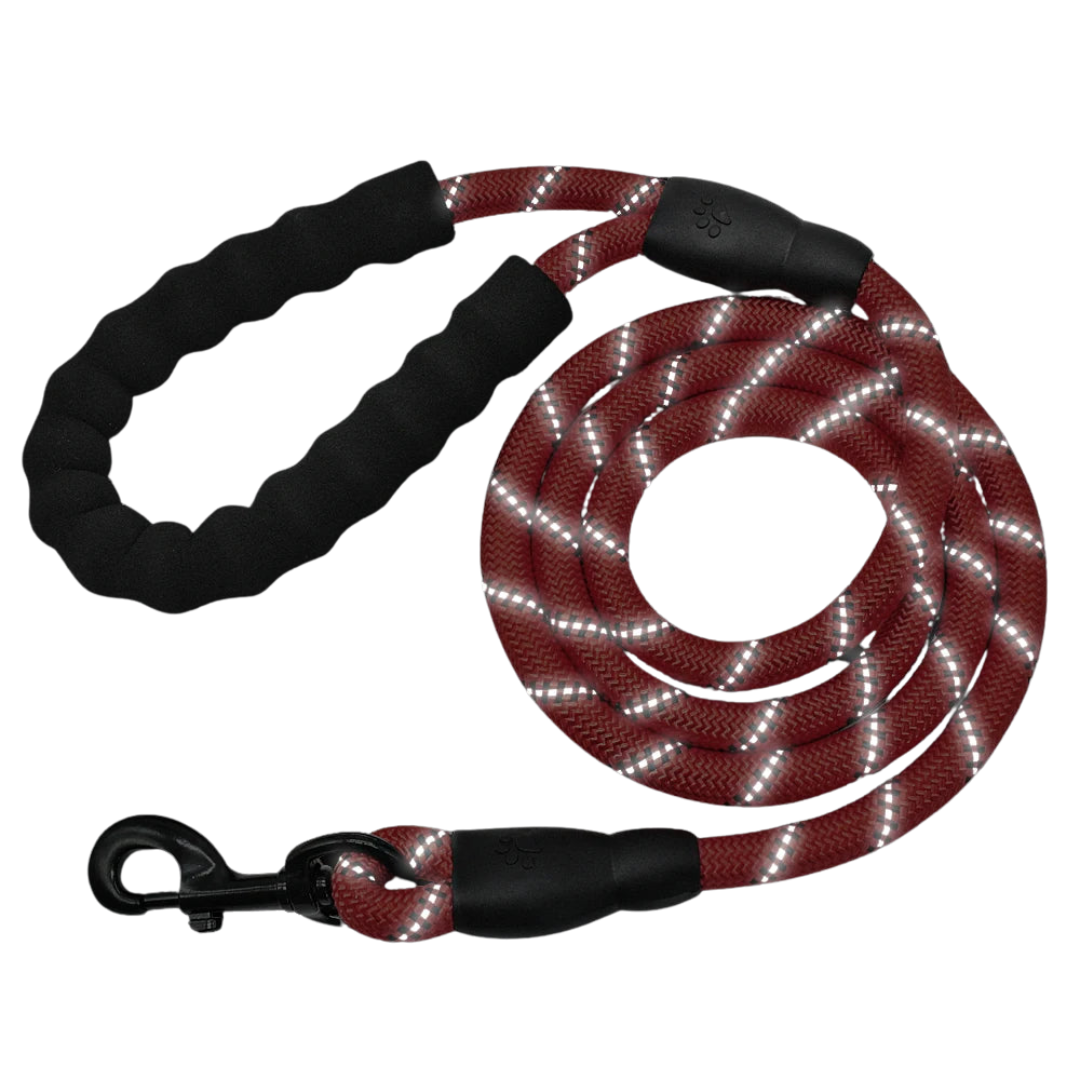 Strong Reflective Chew-Proof Dog Leash - Comfortable Handle for Safe and Enjoyable Walks with Your Pup