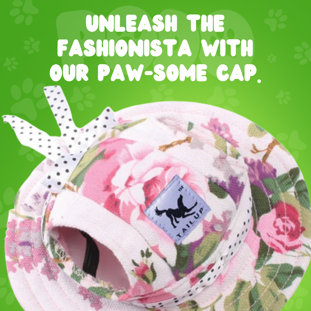 PodoPets Paw-some Cap: Stylish Hat for Small Dogs