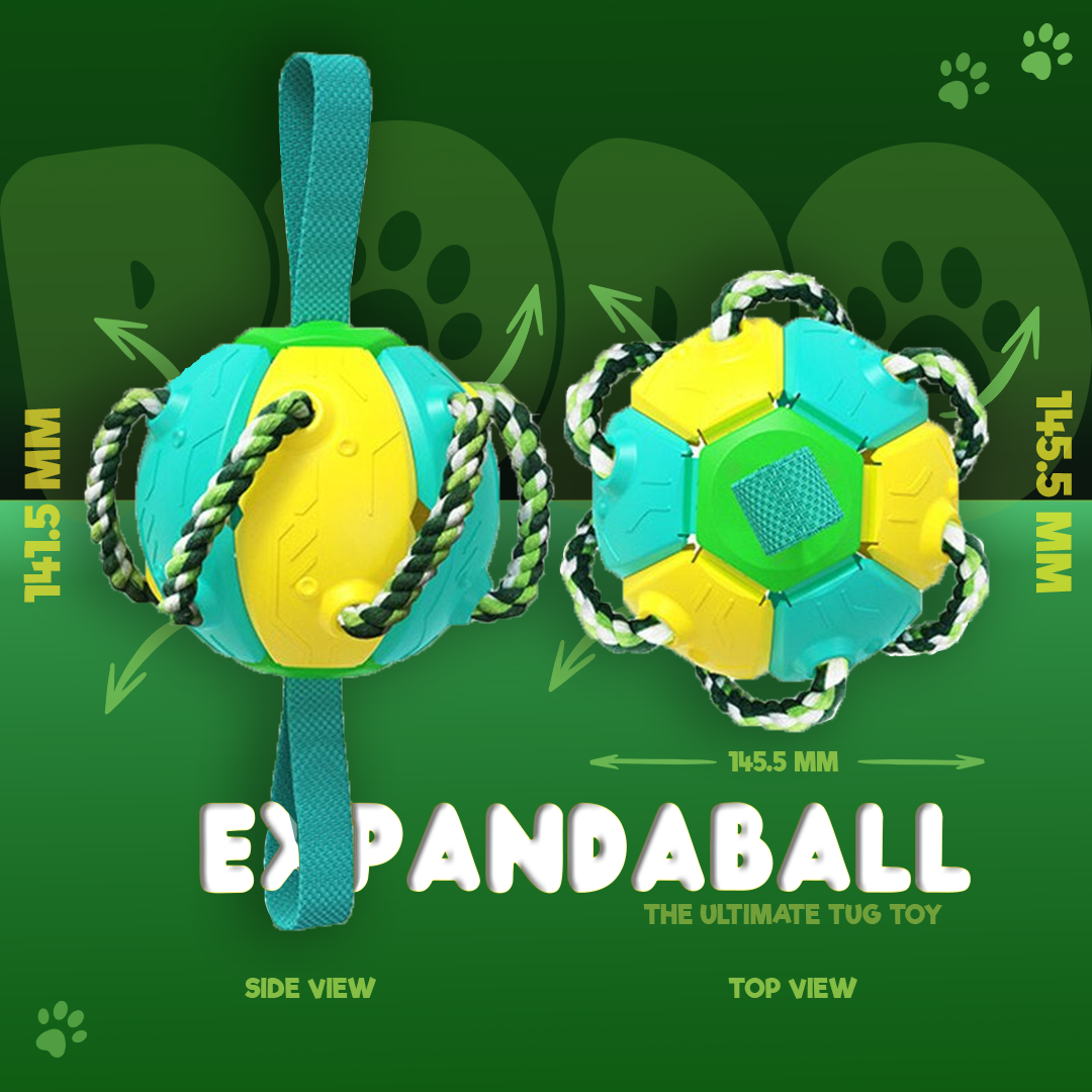 PodoPets Expand-a-Ball Interactive Dog Toy